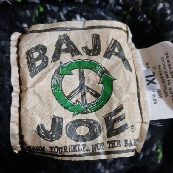Baja Joe Original Mexican Baja Hoodie  Unisex Size L - Picture 12 of 12